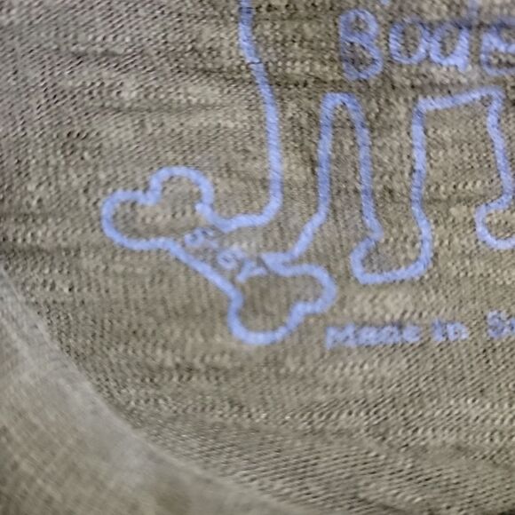 BOY'S MINI BODEN GREEN AND WHITE STRIPED LONG-SLEEVE SHIRT, SIZE 5-6 YEARS - Picture 4 of 6